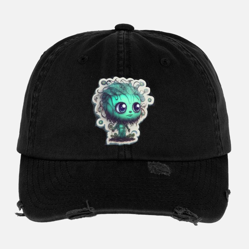 Monsters Flexfit Vintage Destroyed Cap