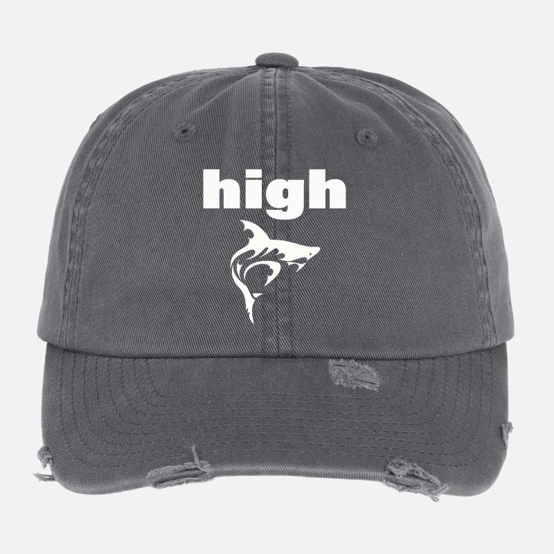 HIGH Flexfit Vintage Destroyed Cap