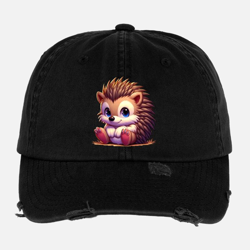 Hedgehog Flexfit Vintage Destroyed Cap