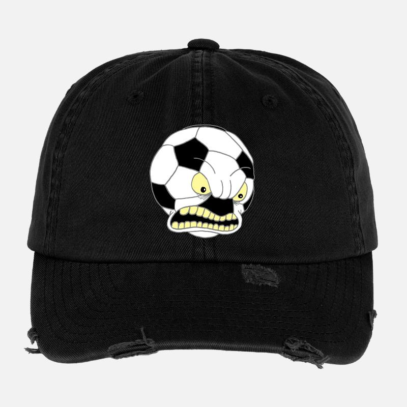 Fußball Flexfit Vintage Destroyed Cap