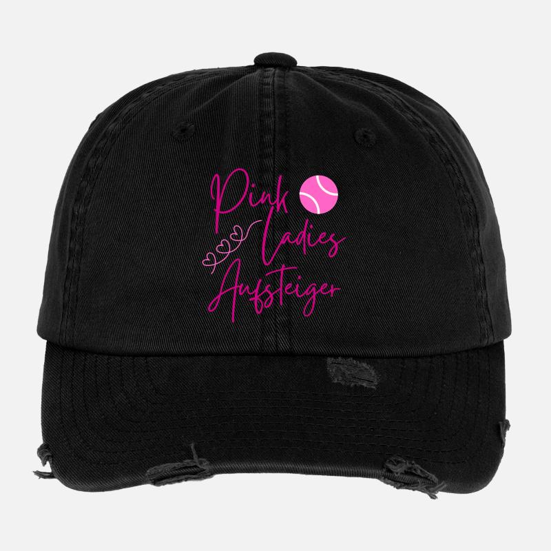 Rose Dames Astérisque Design Casquette vintage effet usé Flexfit