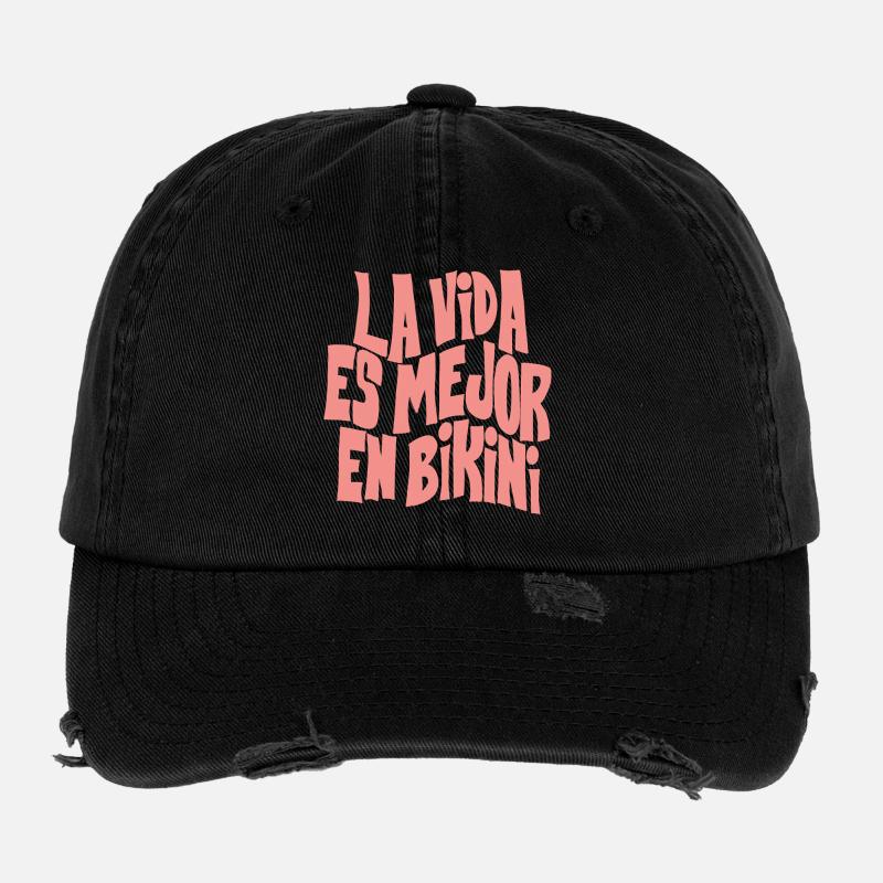 bikini Casquette vintage effet usé Flexfit