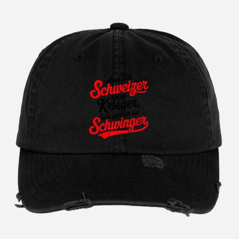 Krieger Schwinger Flexfit Vintage Destroyed Cap