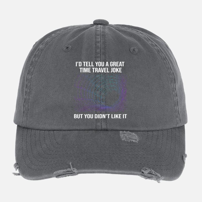 Time travel Flexfit Vintage Destroyed Cap