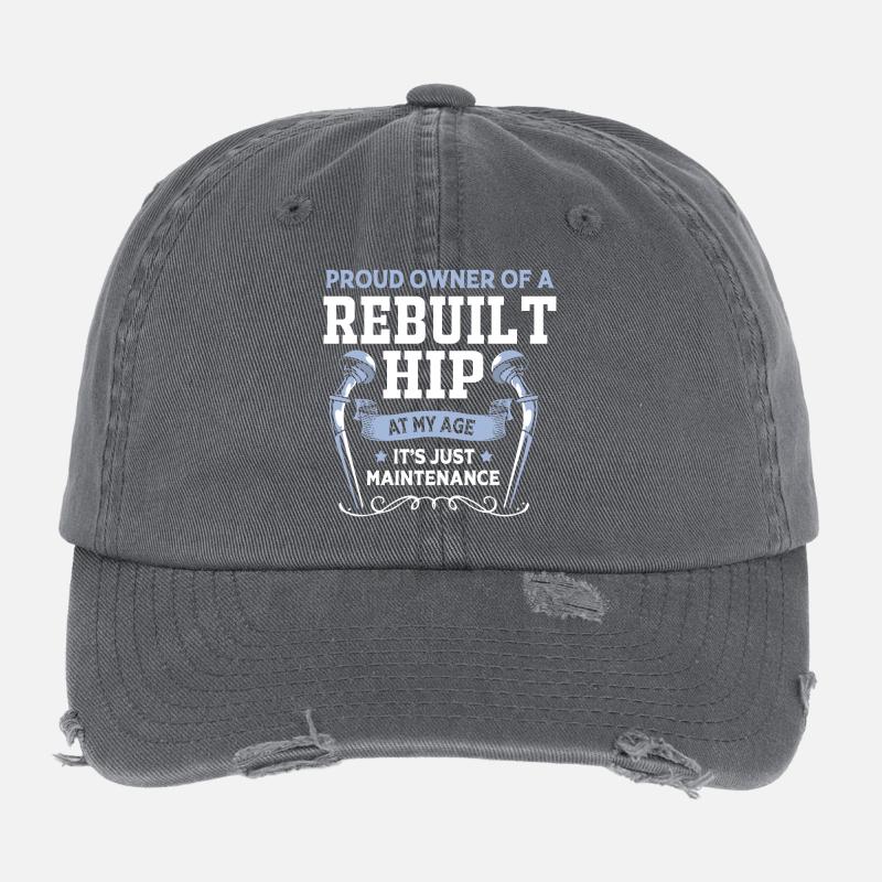 Hanches Hanches Articulation de la hanche Casquette vintage effet usé Flexfit