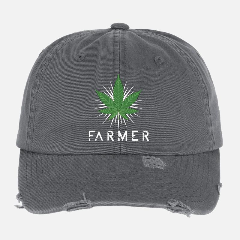 Hanf Farmer Flexfit Vintage Destroyed Cap