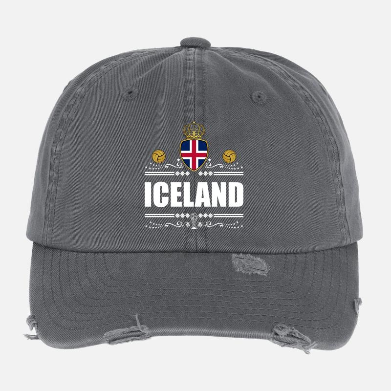 ISLAND Flexfit Vintage Destroyed Cap