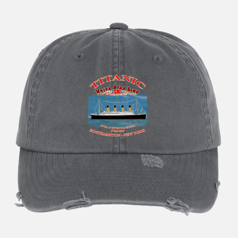 TITANISCHE SCHÖPFUNG Louis RUNEMBERG © Adagp Flexfit Vintage Destroyed Cap