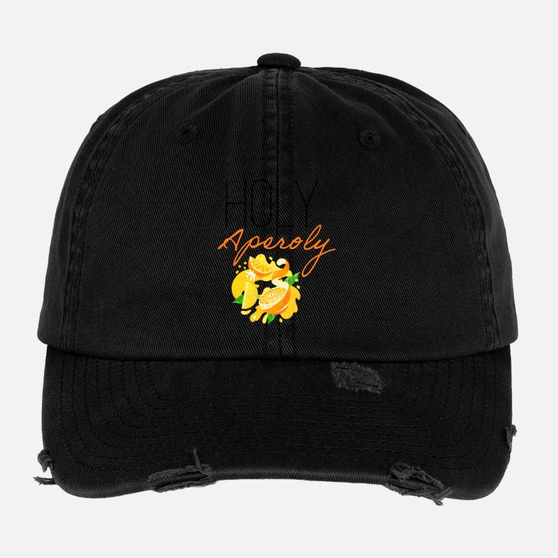Conception de fêtes d’été de Holy Aperoly Cocktail Casquette vintage effet usé Flexfit