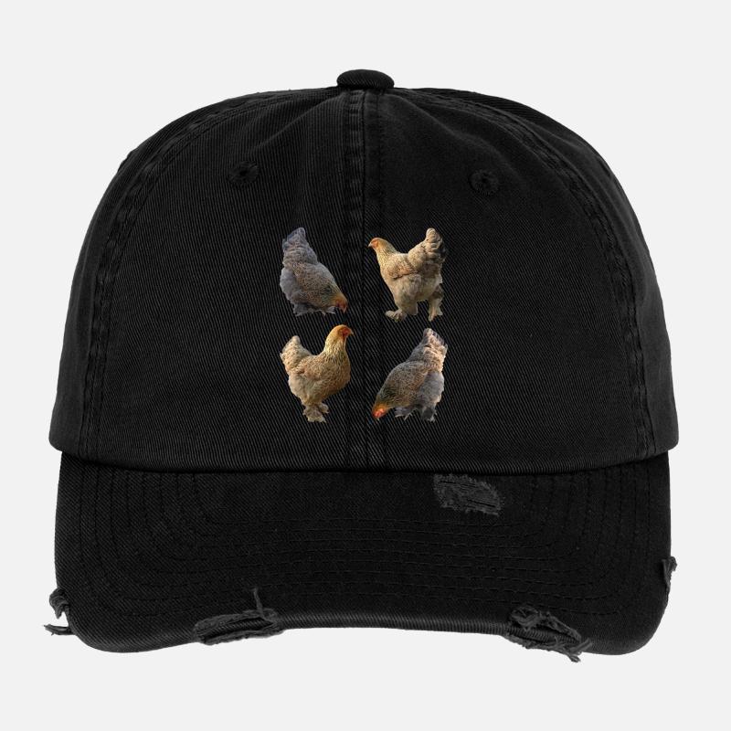 Chicken yard Flexfit Vintage Destroyed Cap