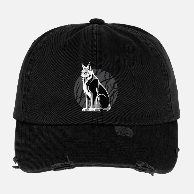 Lynx Flexfit Vintage Destroyed Cap