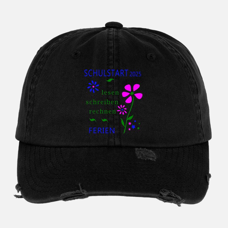 Schulstart 2025 Flexfit Vintage Destroyed Cap