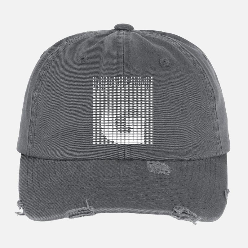Letter G, Name, der Buchstabe G Flexfit Vintage Destroyed Cap