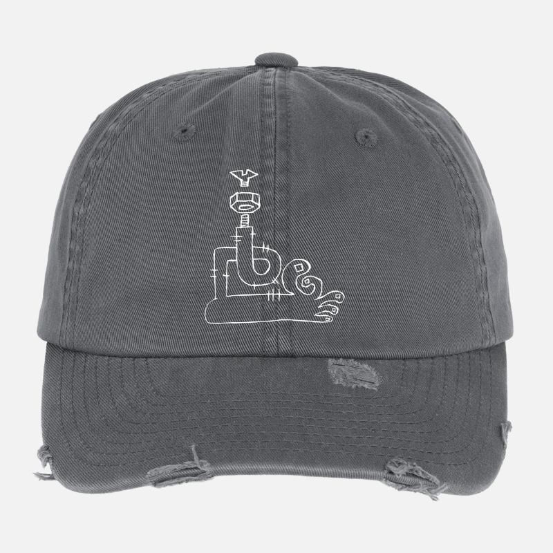 foot2 Flexfit Vintage Destroyed Cap