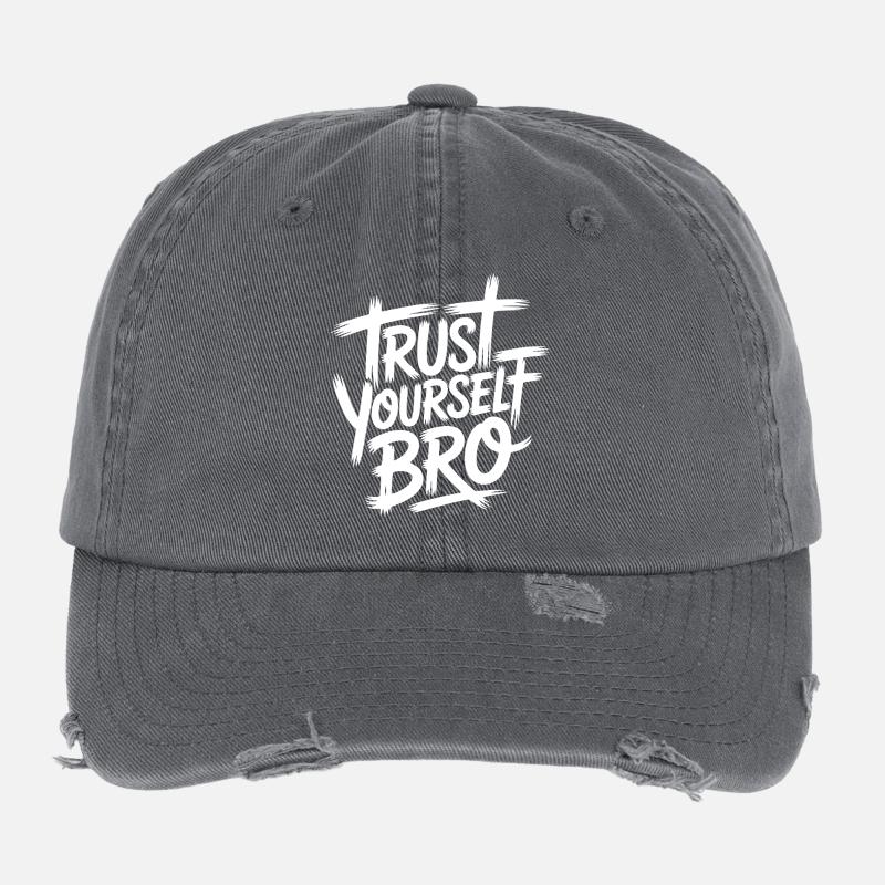 Self-confidence Flexfit Vintage Destroyed Cap