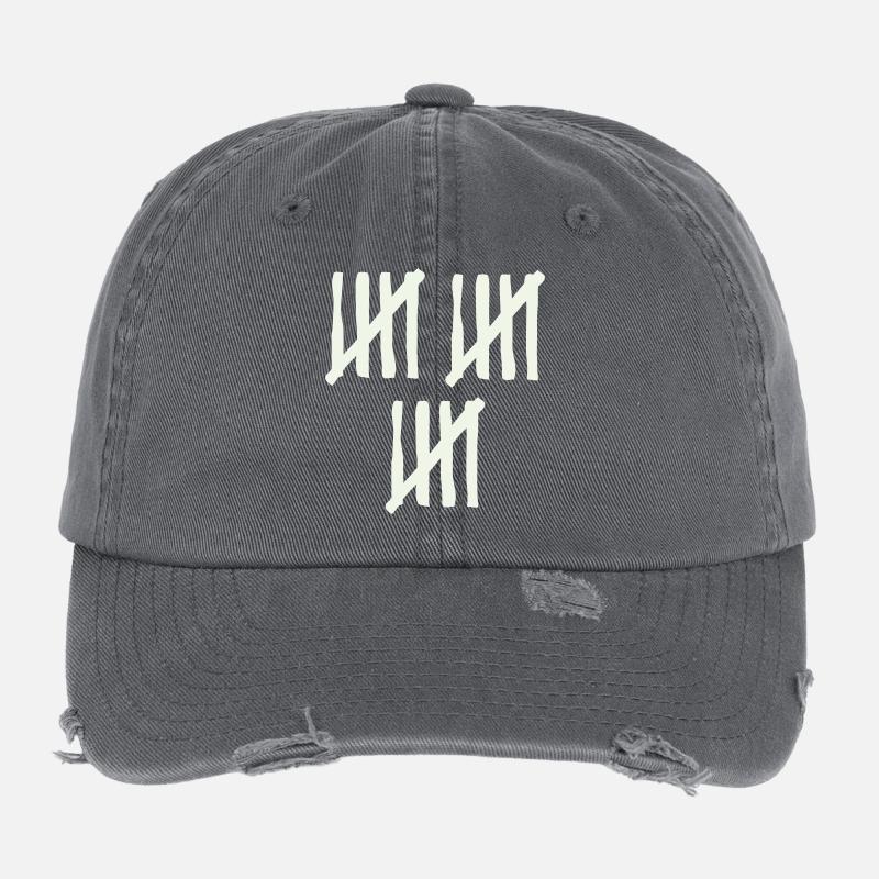 stripes_15 Flexfit Vintage Destroyed Cap