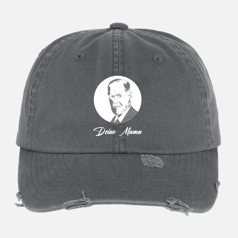 Your Mama Freud Flexfit Vintage Destroyed Cap