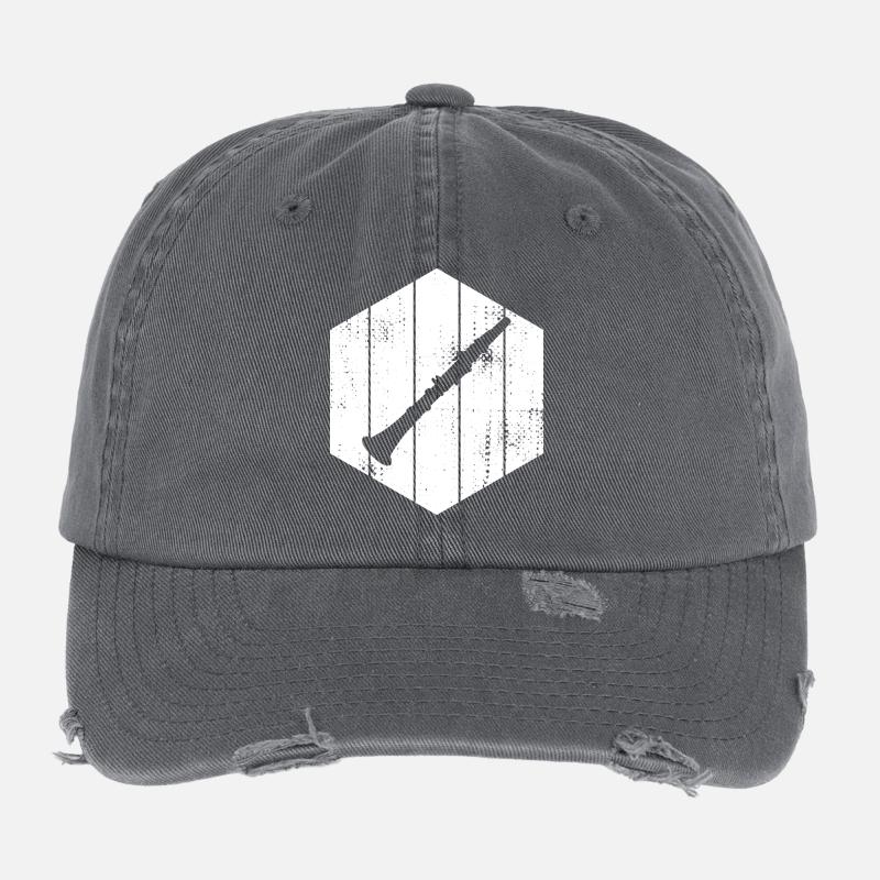 Clarinette Casquette vintage effet usé Flexfit