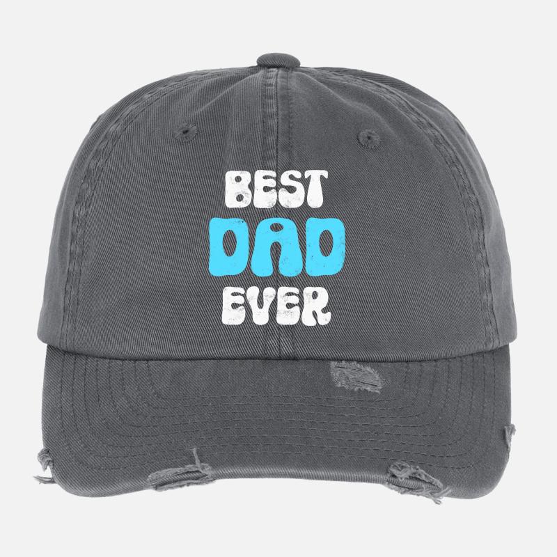 Père Papa Casquette vintage effet usé Flexfit