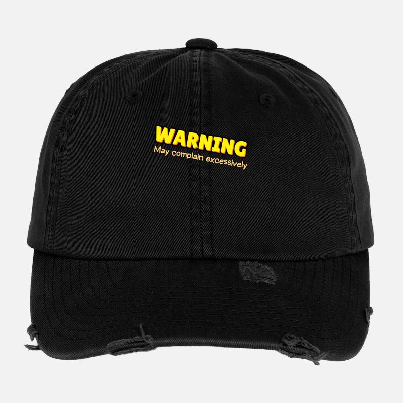 Warnung: Übermäßiges Klagen Flexfit Vintage Destroyed Cap