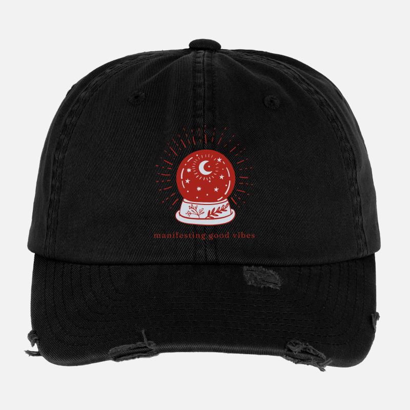 Manifesting – Crystal Ball Energy Flexfit Vintage Destroyed Cap