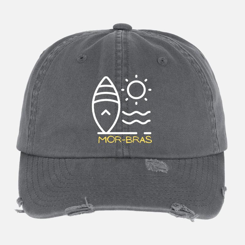 Mor-Bras  Casquette vintage effet usé Flexfit