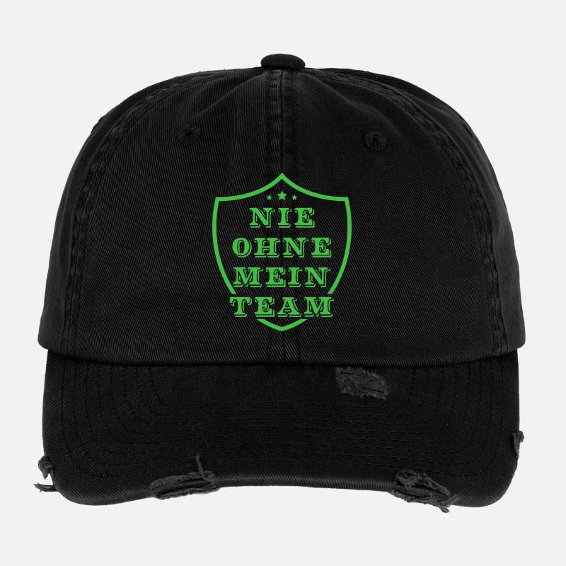 Mein Team Flexfit Vintage Destroyed Cap