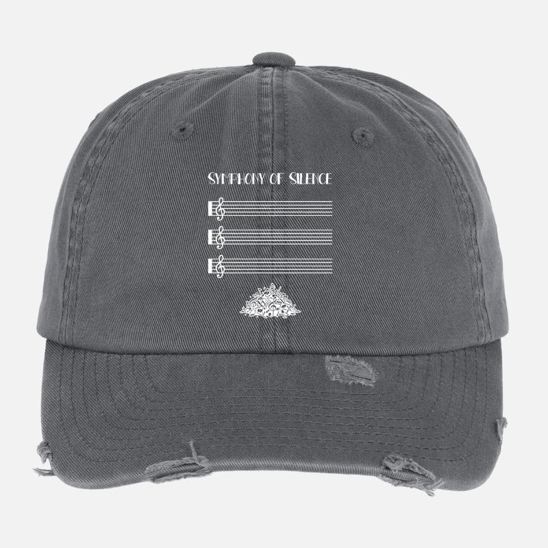 Symphonie du silence Casquette vintage effet usé Flexfit