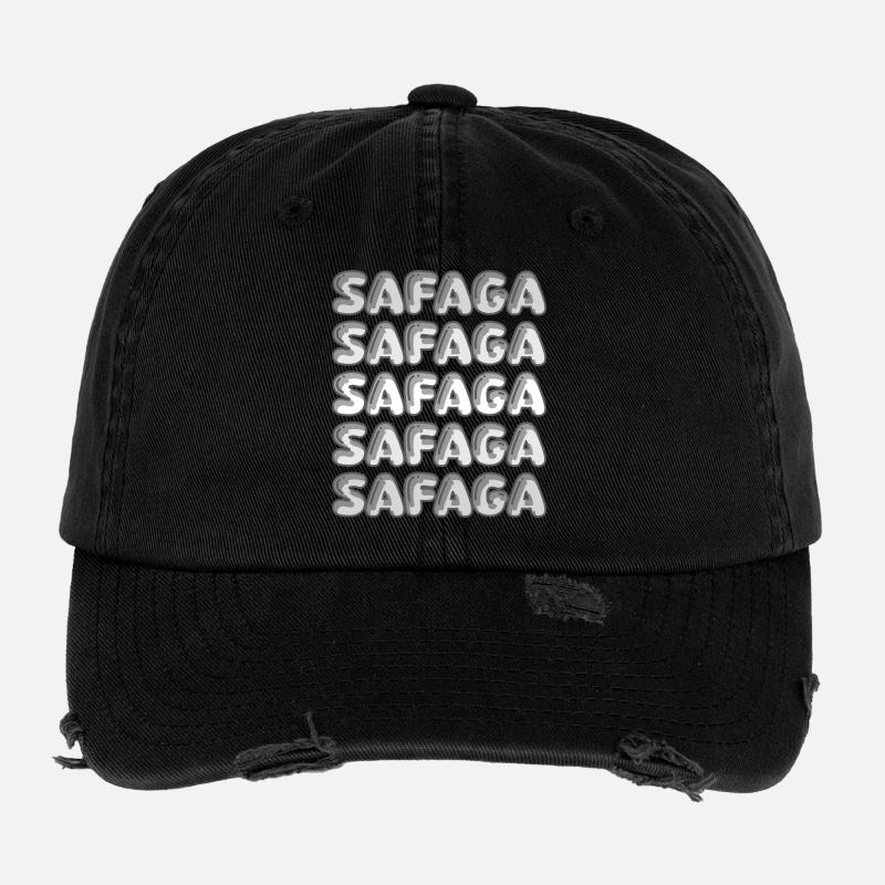 Travel Safaga Flexfit Vintage Destroyed Cap
