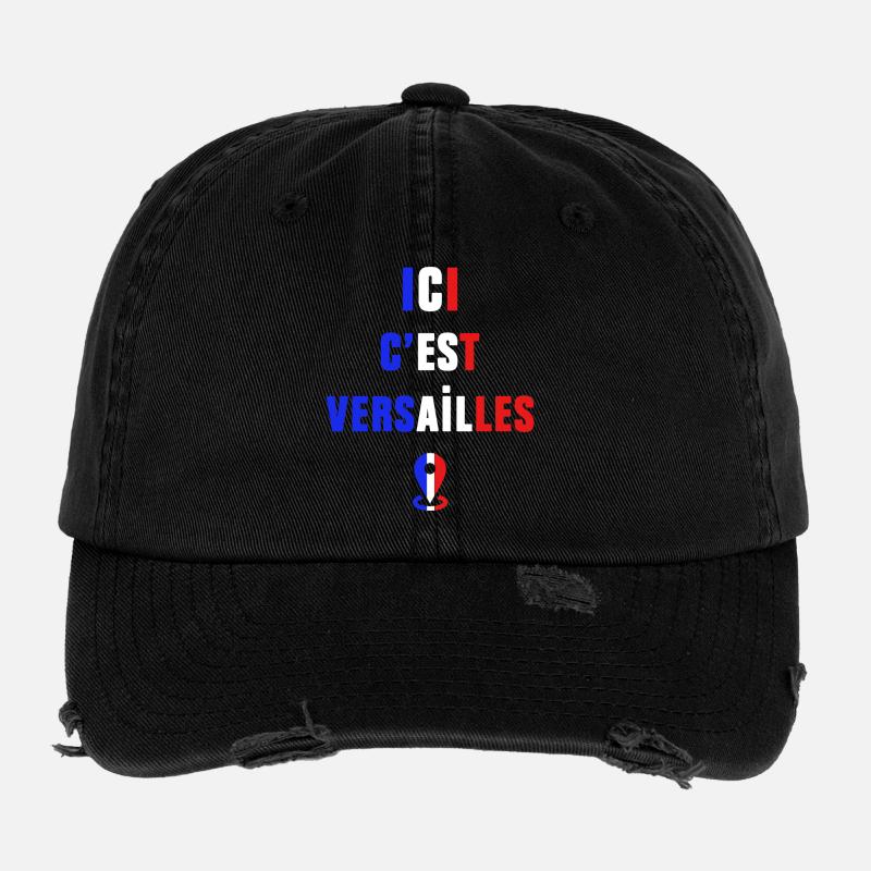 Das ist Versailles Flexfit Vintage Destroyed Cap