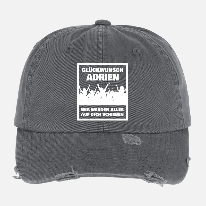 Adrien as a given name Flexfit Vintage Destroyed Cap