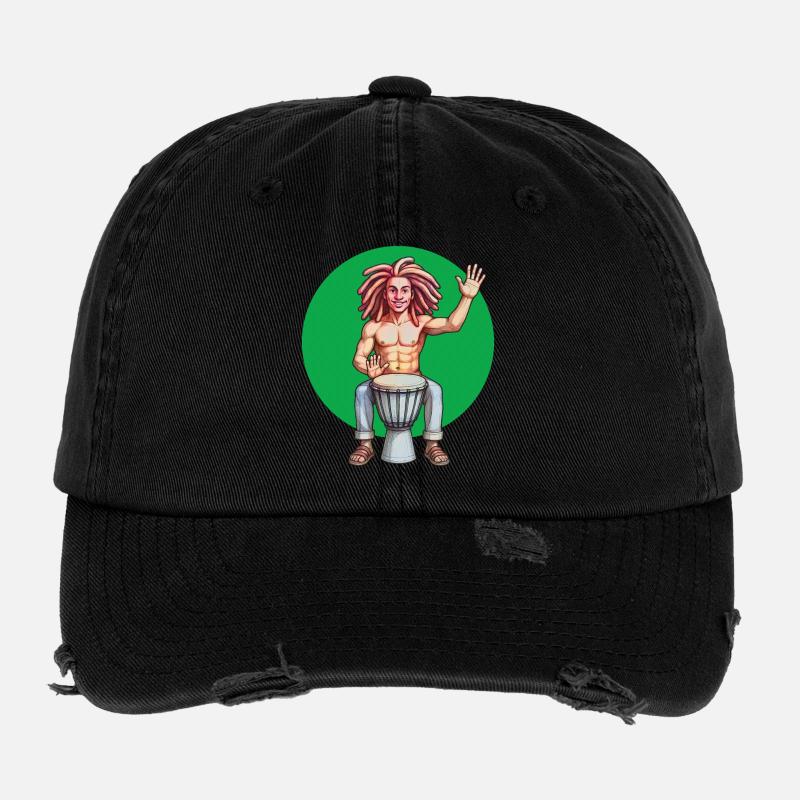 DJEMBE – Ton & Bild Flexfit Vintage Destroyed Cap