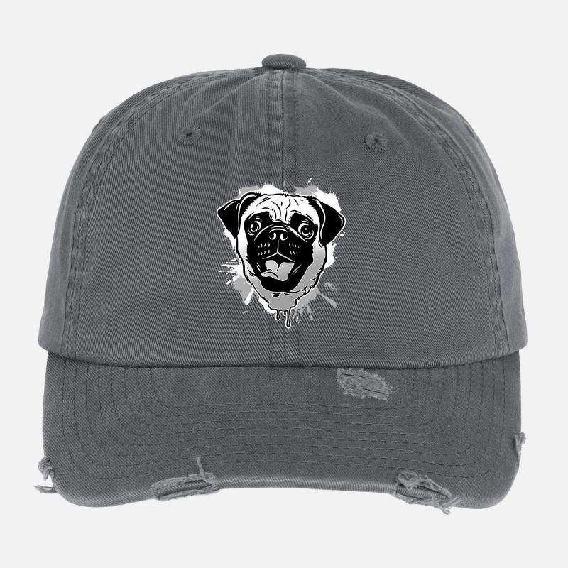 Mops Flexfit Vintage Destroyed Cap