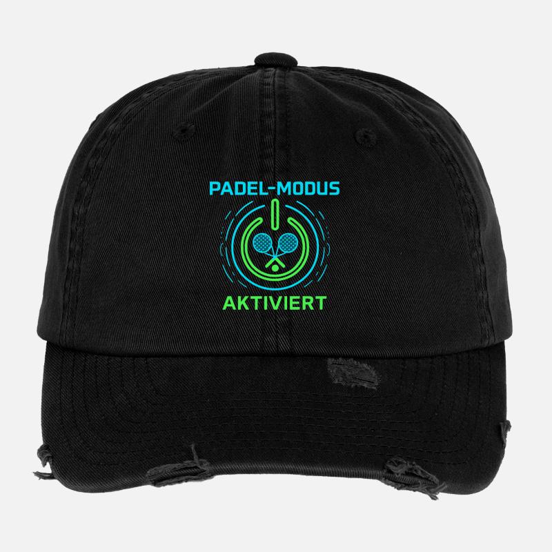 Padel-Modus aktiviert Flexfit Vintage Destroyed Cap