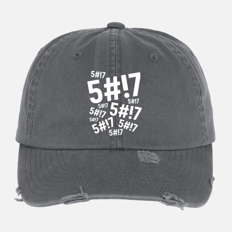 Scheiße, Scheiße, Scheiße, Flexfit Vintage Destroyed Cap