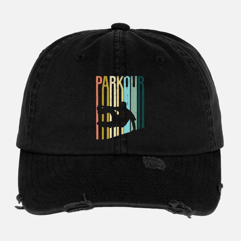 Parkour Retro Flexfit Vintage Destroyed Cap
