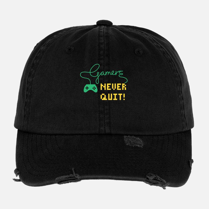 Gamer Flexfit Vintage Destroyed Cap
