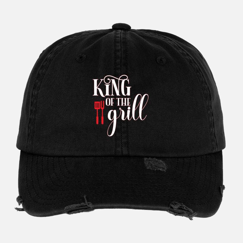 Grillkönig Flexfit Vintage Destroyed Cap