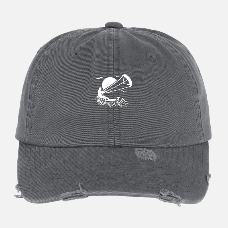 Kitesurfer Flexfit Vintage Destroyed Cap