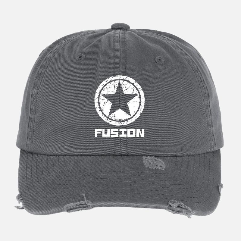 Fusion Flexfit Vintage Destroyed Cap