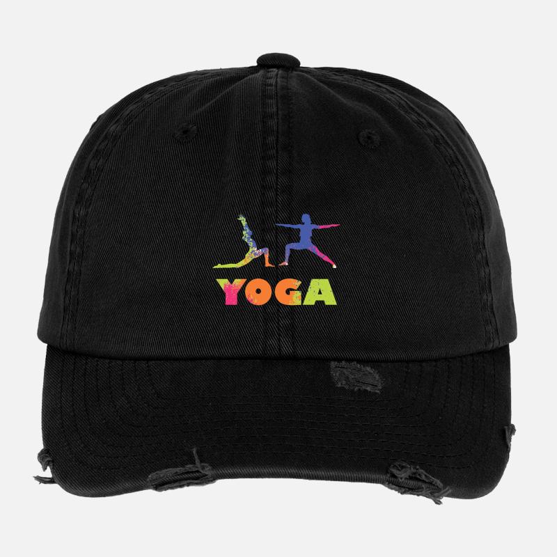 Yoga Farbe Flexfit Vintage Destroyed Cap