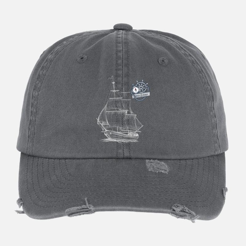 Darss Coast - Dein Statement für den Darß Flexfit Vintage Destroyed Cap