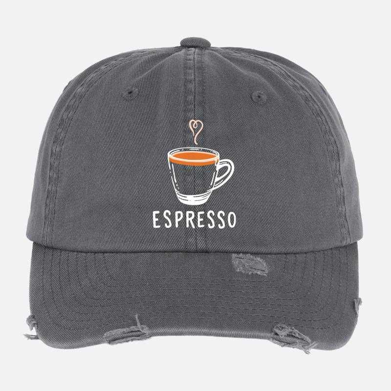 Espresso Flexfit Vintage Destroyed Cap