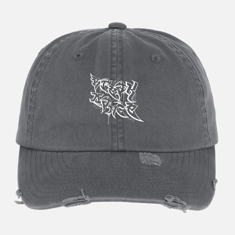 Breakdance Graffiti Flexfit Vintage Destroyed Cap
