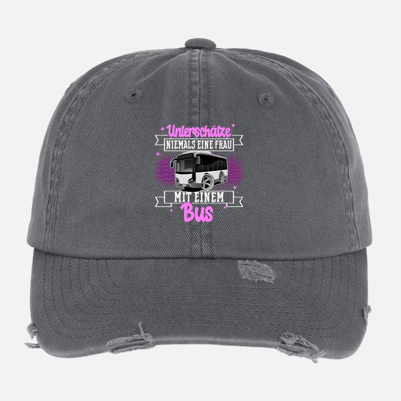 Busfahrerin Flexfit Vintage Destroyed Cap