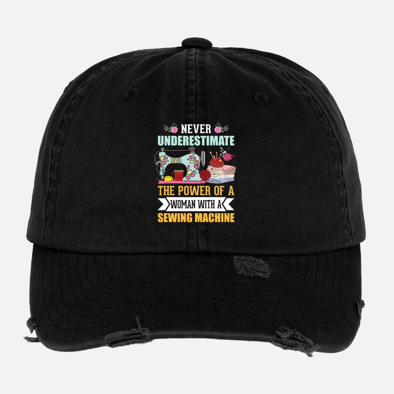 Nähen Flexfit Vintage Destroyed Cap