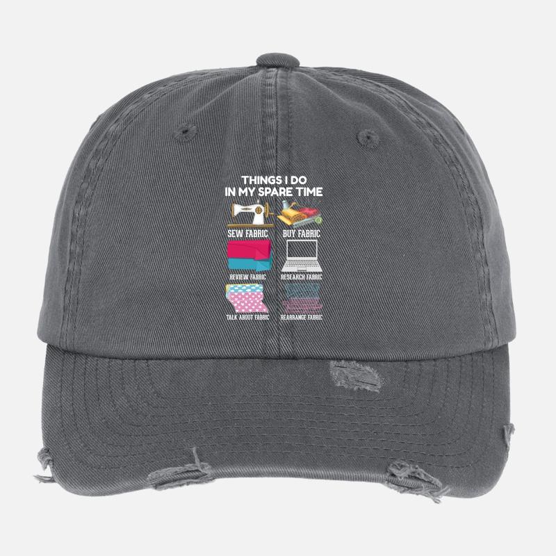 sew Flexfit Vintage Destroyed Cap