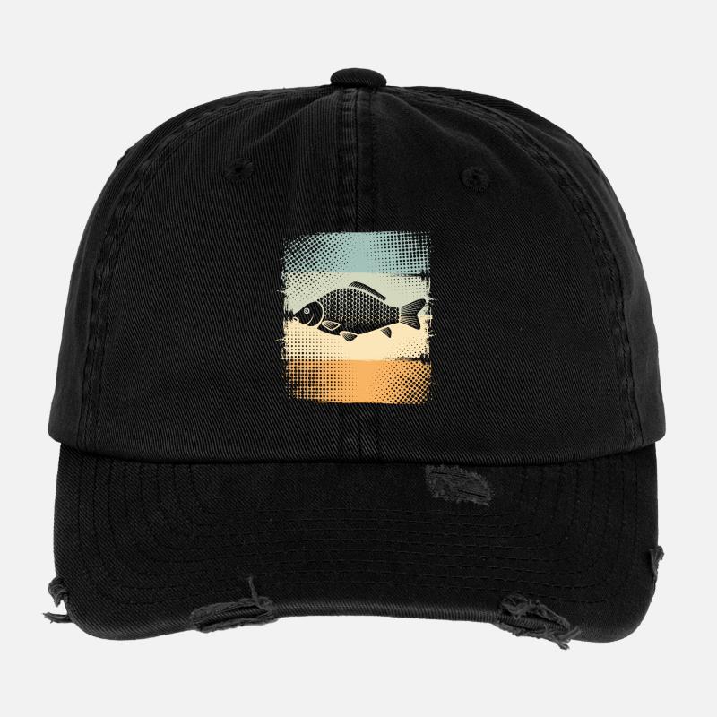 Carp Flexfit Vintage Destroyed Cap