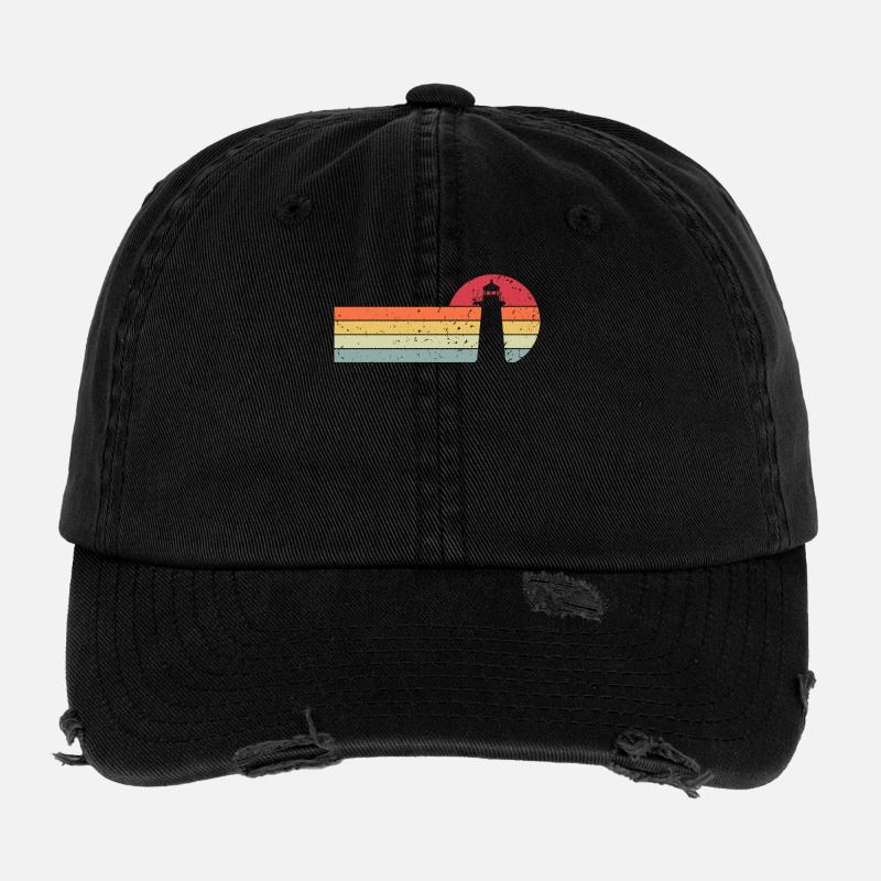 Phare Casquette vintage effet usé Flexfit