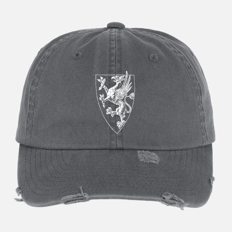Rostock - stehender Greif Flexfit Vintage Destroyed Cap